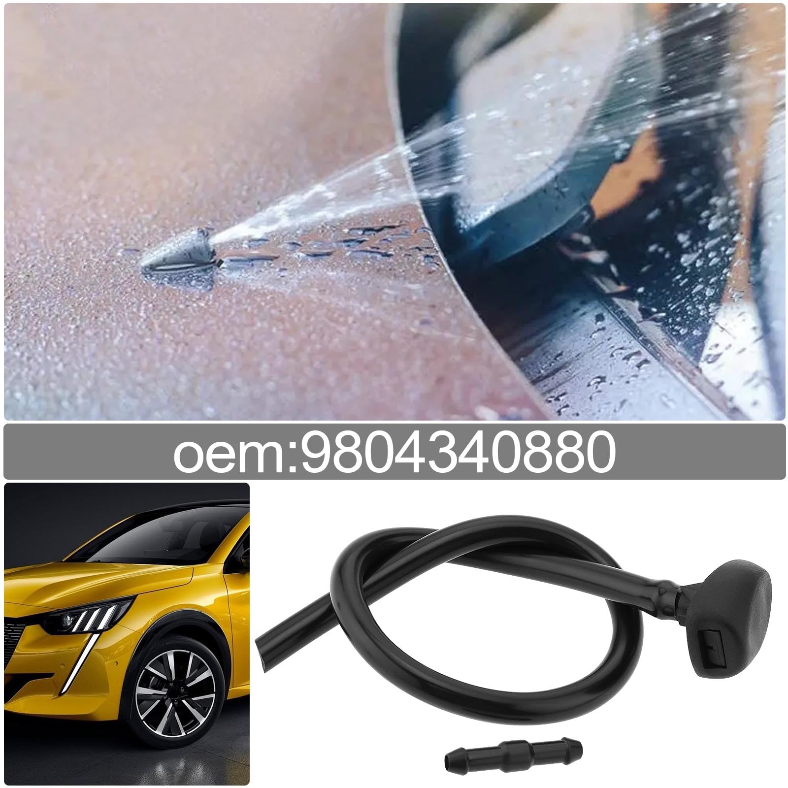 SXXTS Spazzole Tergicristallo Per Peugeot 807 2002-2010 26" 26", Tergicristalli Per Parabrezza Anteriore Gomma Tergicristalli Auto Accessori - Foto 9