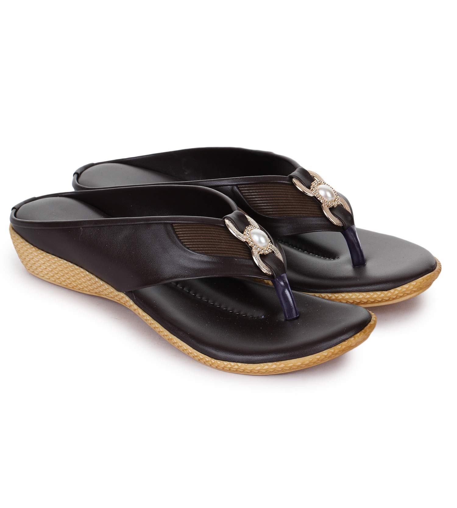 DICY Flat Sandals for Women Or Girls Stylish Latest Collection Or Daily Use Slippers Flats for Women (B08DHHVPJ1) Amazon Price History, Amazon Price Tracker