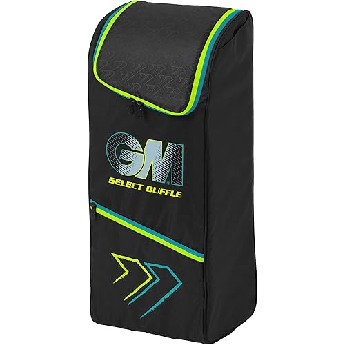 Gunn & Moore GM Cricket Duffel/Wheelie Bag | Various Sizes Volume 55 to 126 litres | Tough 600 Denier Polyester