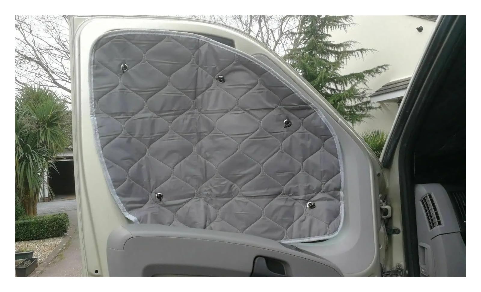 3pcs Internal Thermal Blinds Windscreen Sunshades Cover for FIAT Ducato 2006-2022 do Peugeot Boxer for Citroen Relay 7 Layers Front Cab Shield