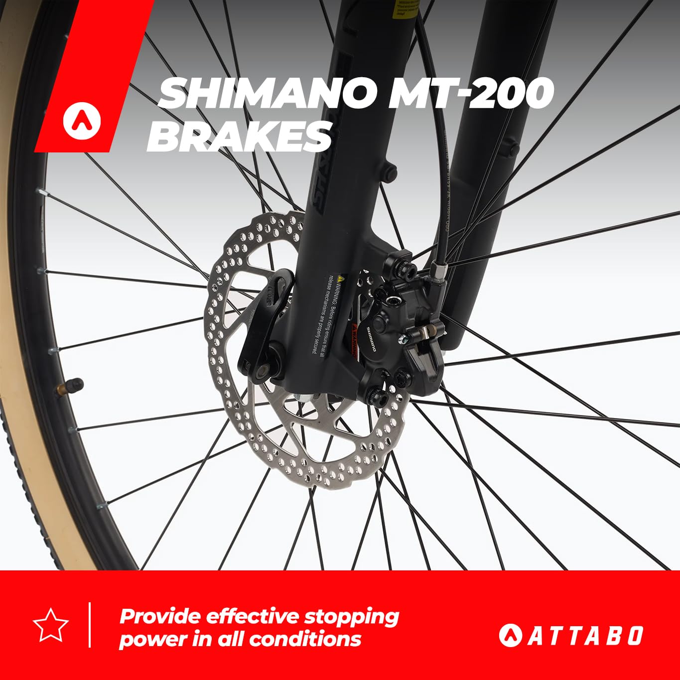 ATTABO SANO koła 3,0-28", rama 20" – męski rower MTB/Trekking Crossrad, aluminiowa rama 6061, SR Suntour SF20 NEX, widelec Shimano 24-biegowy, hamulce MT-201