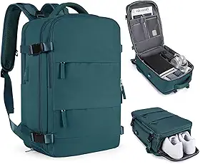 Mochila De Viagem Grande Impermeável, Com Porta Usb, Compartimento Para Sapatos, Bolsa Para Objetos úmidos, Mochila Para Notebook, Mochila Feminina