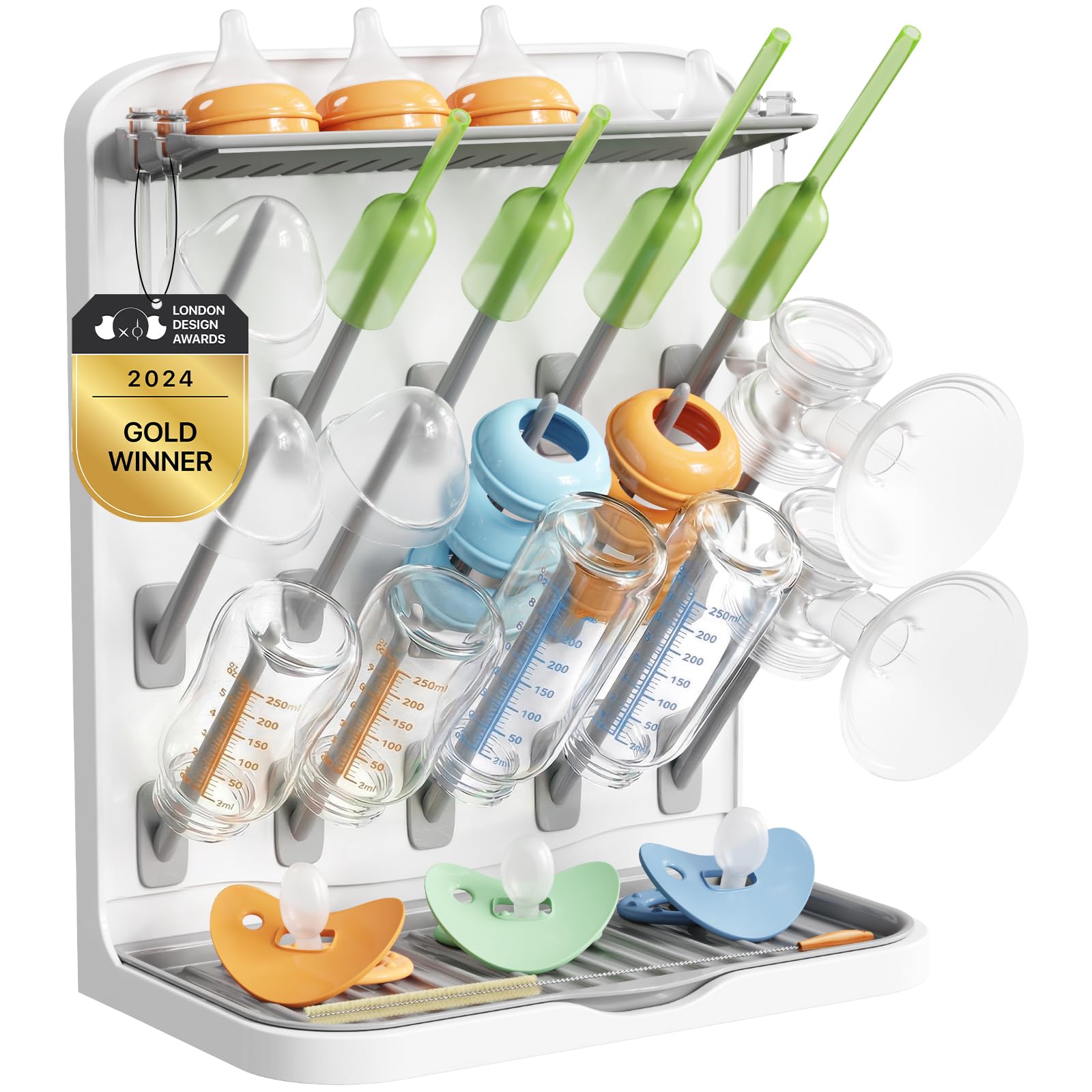 Photo 1 of Lifewit 15-Hook Baby Bottle Drying Rack