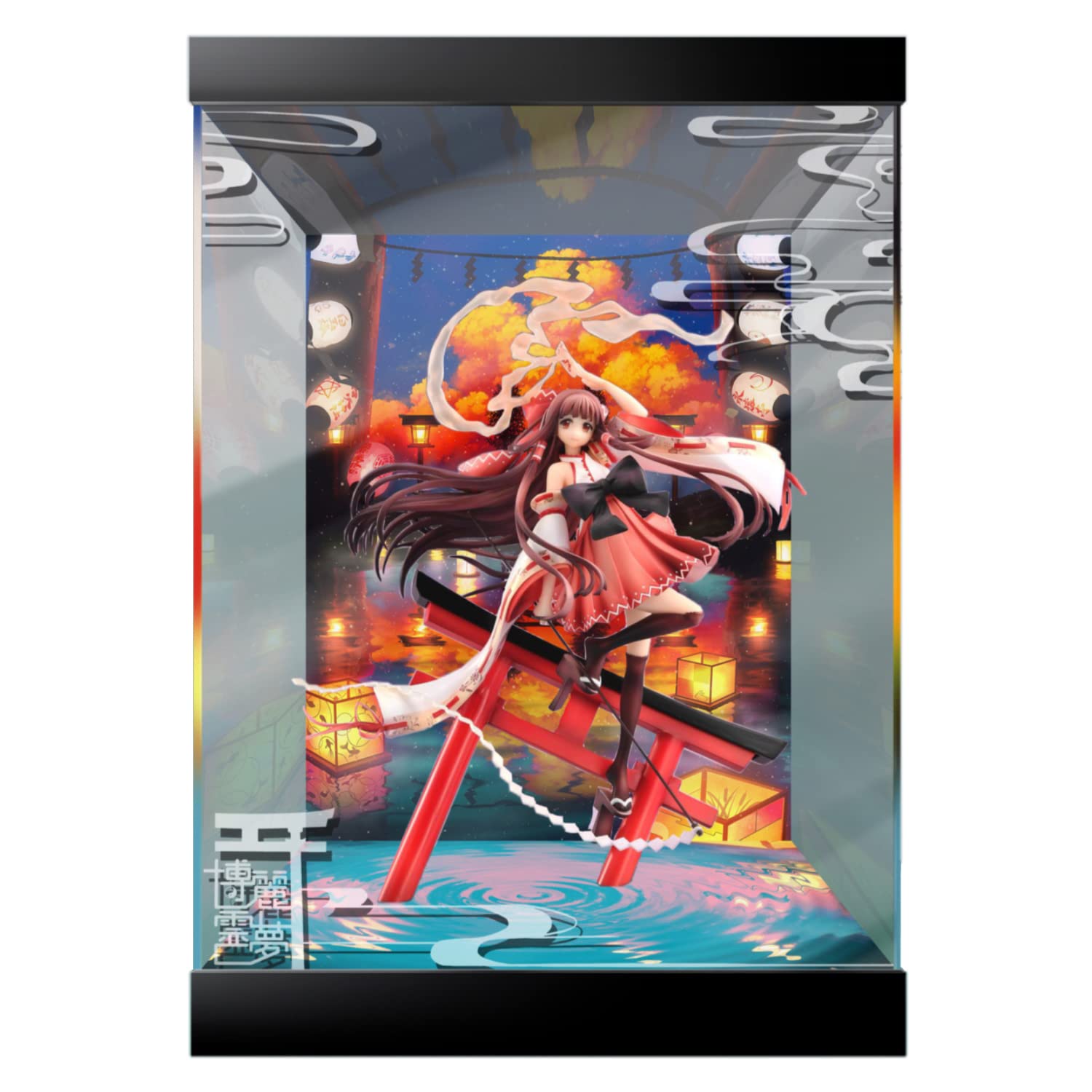 Amazon.co.jp: 専用 フィギュアケース 東方Project 博麗霊夢 1/10