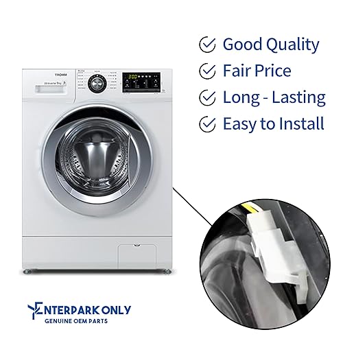 Miniatura 5 de ENTERPARK DC64-00828B Interruptor de puerta de secadora Parque de repuesto para secadora Samsung reemplaza DC64-00828A PS4210964 2071594 AP4578931