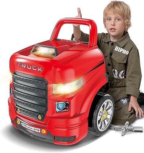 Miniatura 10 de The Bubble Factory Coche mecánico de ATV Taller de motor de coche de control remoto con luces y efectos de sonido realistas - 3 años +