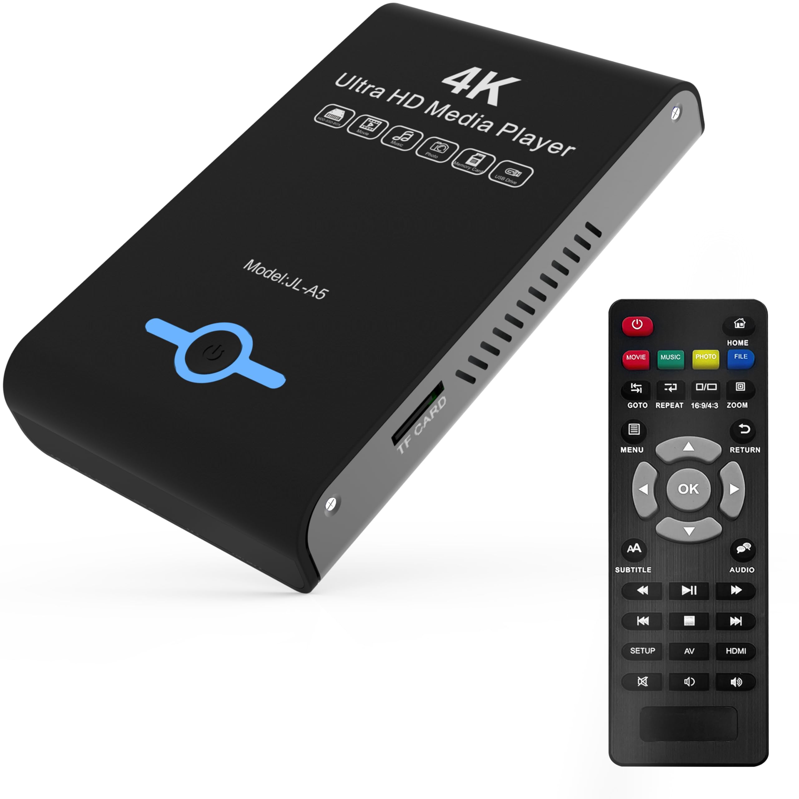 Amazon.com: 4K Ultra HD Media Player 2-in-1 HDD Enclosure for USB