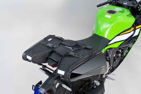 TANAX タナックス モトフィズ バイク用バッグ サイドバッグ カービングシェルケース 2・2SS グロスブラック・エンボスブラック MFK-3000~MFK-3003 - 4