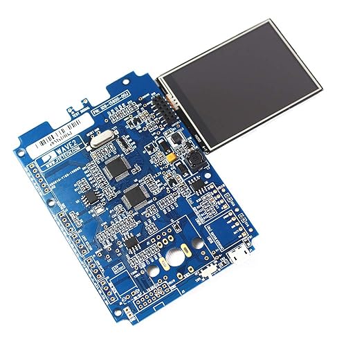 Miniatura 5 de Osciloscopio DIY Kit WAVE2 2 Osciloscopio de almacenamiento digital portátil de 2 canales de doble canal de mano 2.4 pulgadas TFT LCD pantalla