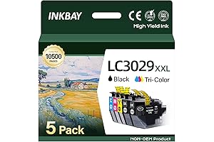 Replacement Ink Cartridge LC3029 Compatible MFC- J5930DW Printers - LC3029XXL Combo Pack 5 Pack
