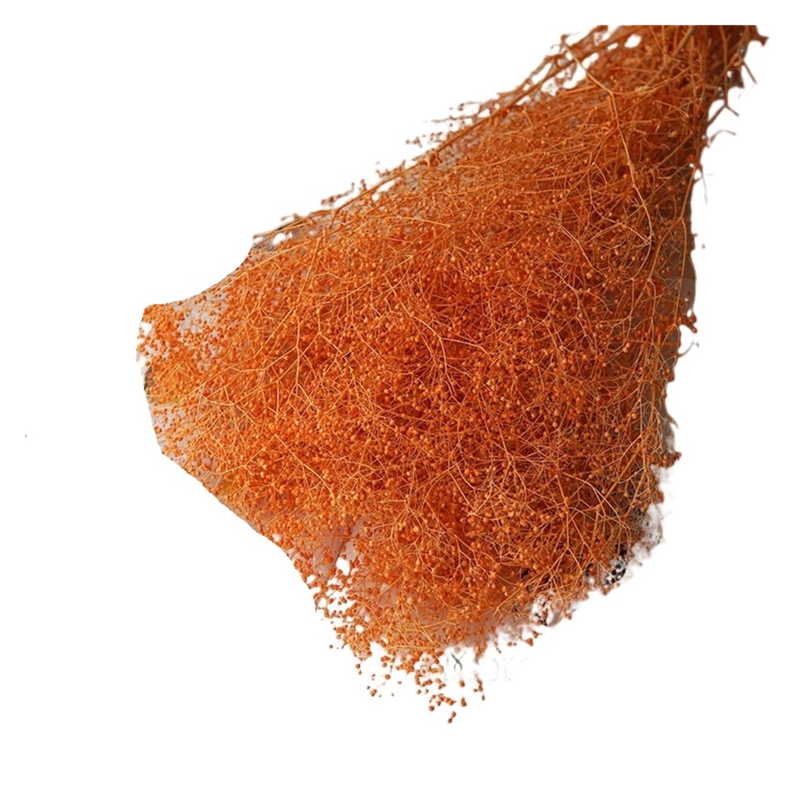 WJIAYAO dried gypsophila flowers 40g Beautiful Mini Baby Breath Wedding Decoration Gypsophila Flower Preserved Flowers for Home Decor DIY Material(Orange)