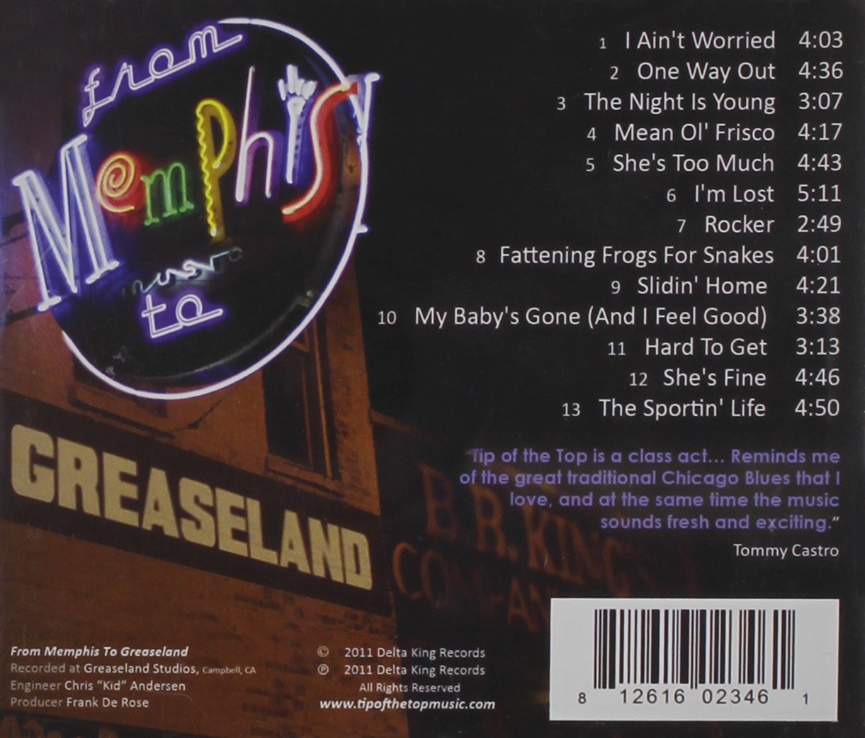 From Memphis To Greaseland