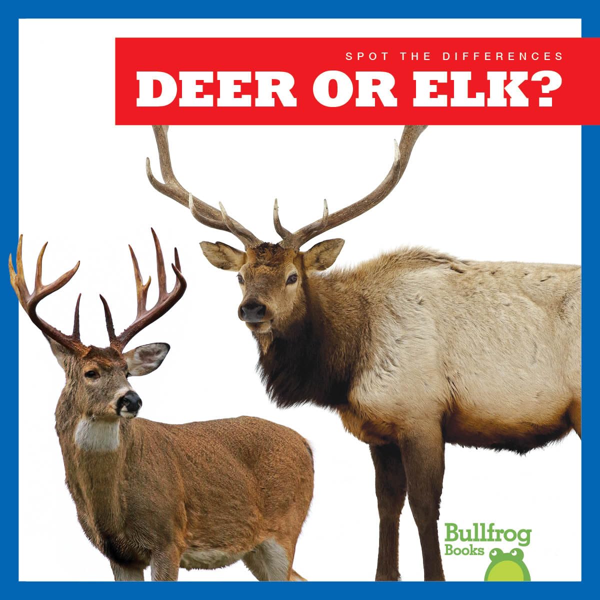 Deer or Elk? (Spot the Differences)      Library Binding – January 1, 2025