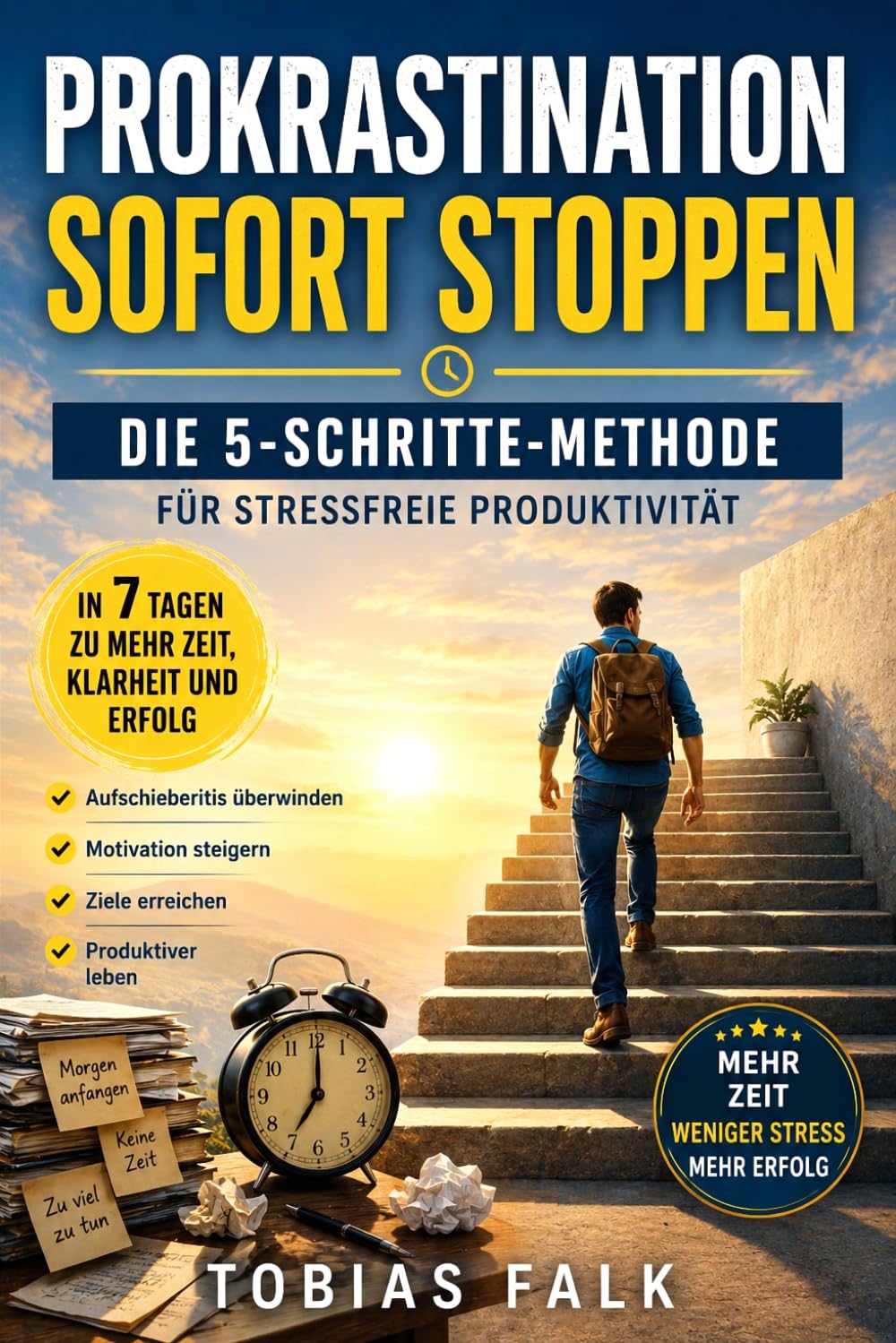 Prokrastination sofort stoppen: Die 5-Schritte-Methode für stressfreie Produktivität: In 7 Tagen zu stressfreier Produktivität (Einfach besser leben – Die Ratgeberreihe)