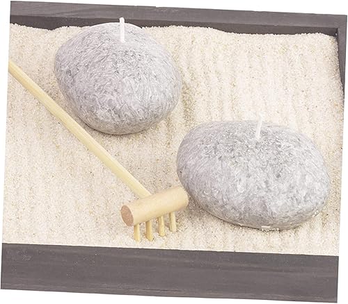 Miniatura 8 de IMIKEYA 8pcs Mini Rastrillo Miniatura Kit Miniture Decoración Niños Decoración Rake Arena Rake Jardín Rastrillo Rayan para Niños Zen Jardín