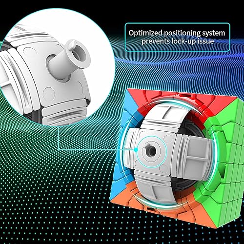 Miniatura 11 de LiangCuber Moyu Meilong Speed Cube 7x7 - Cubo de rompecabezas Meilong sin calcomanías, juguetes educativos