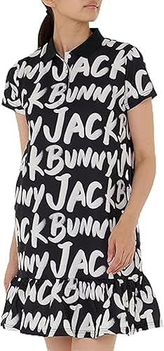 Amazon.co.jp: [ジャックバニー] レディース 半袖 ワンピース