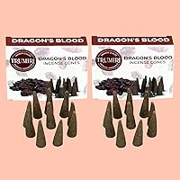 Vista 43 de TRUMIRI Copal Incense Cones - Total 20 Cone Incense - Dual Pack of 10 Insence Cones - Incense Cones Scented - Cone Incense Scents - Insense Cones
