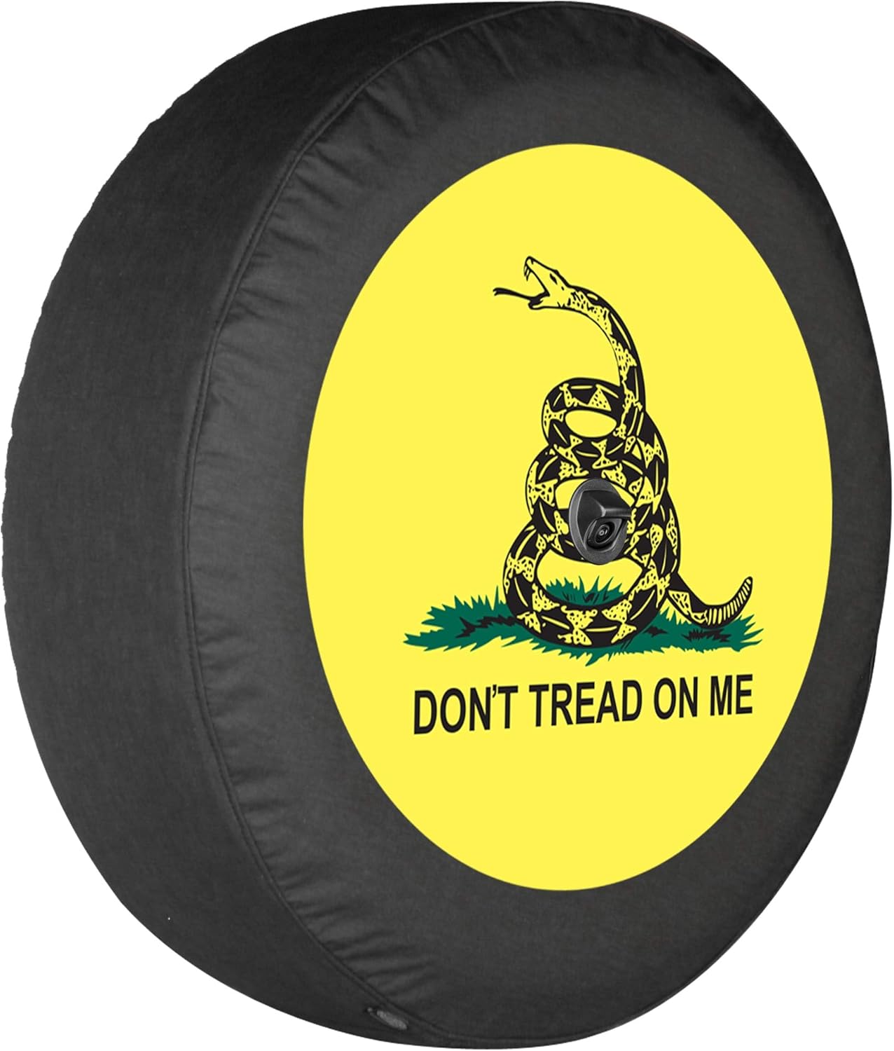 Boomerang - Don't Tread On Me - 35" Soft JL Tire Cover for Jeep Wrangler JL (with Back-up Camera) - Rubicon (2018-2024)