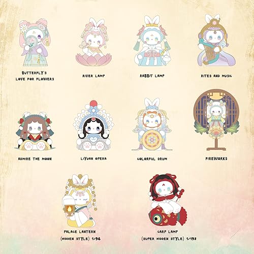 Miniatura 2 de Secret Forest - Serie de luces tenues, caja ciega de 8 piezas, colección aleatoria, juguetes de escritorio, lindas figuras de caja ciega para