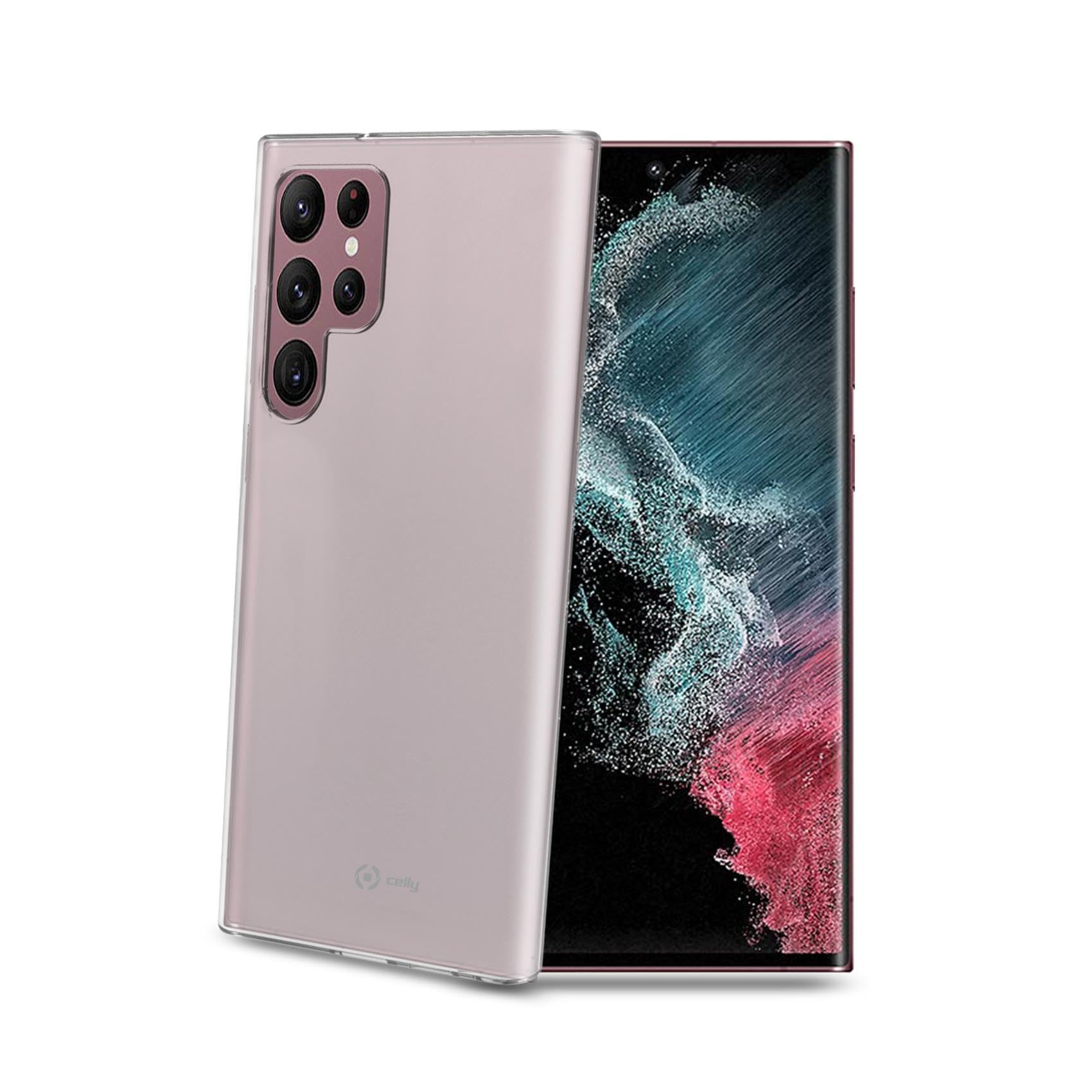 Celly Funda Para Móvil Samsung Galaxy S22 Ultra Transparente