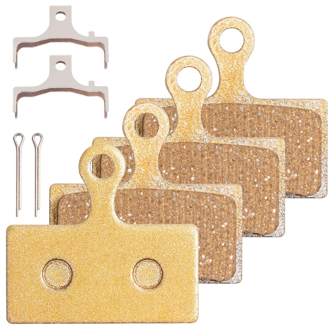 ZALOPA Bremsbeläge 2 Paar Für Shimano XT, XTR, SLX, Deore