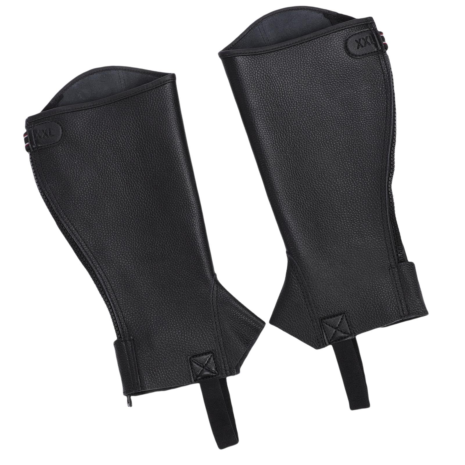 Mezzi Gambali da Equitazione Comodi Gambali da Equitazione con Cerniera per Adulti M/L 1 Paio,
