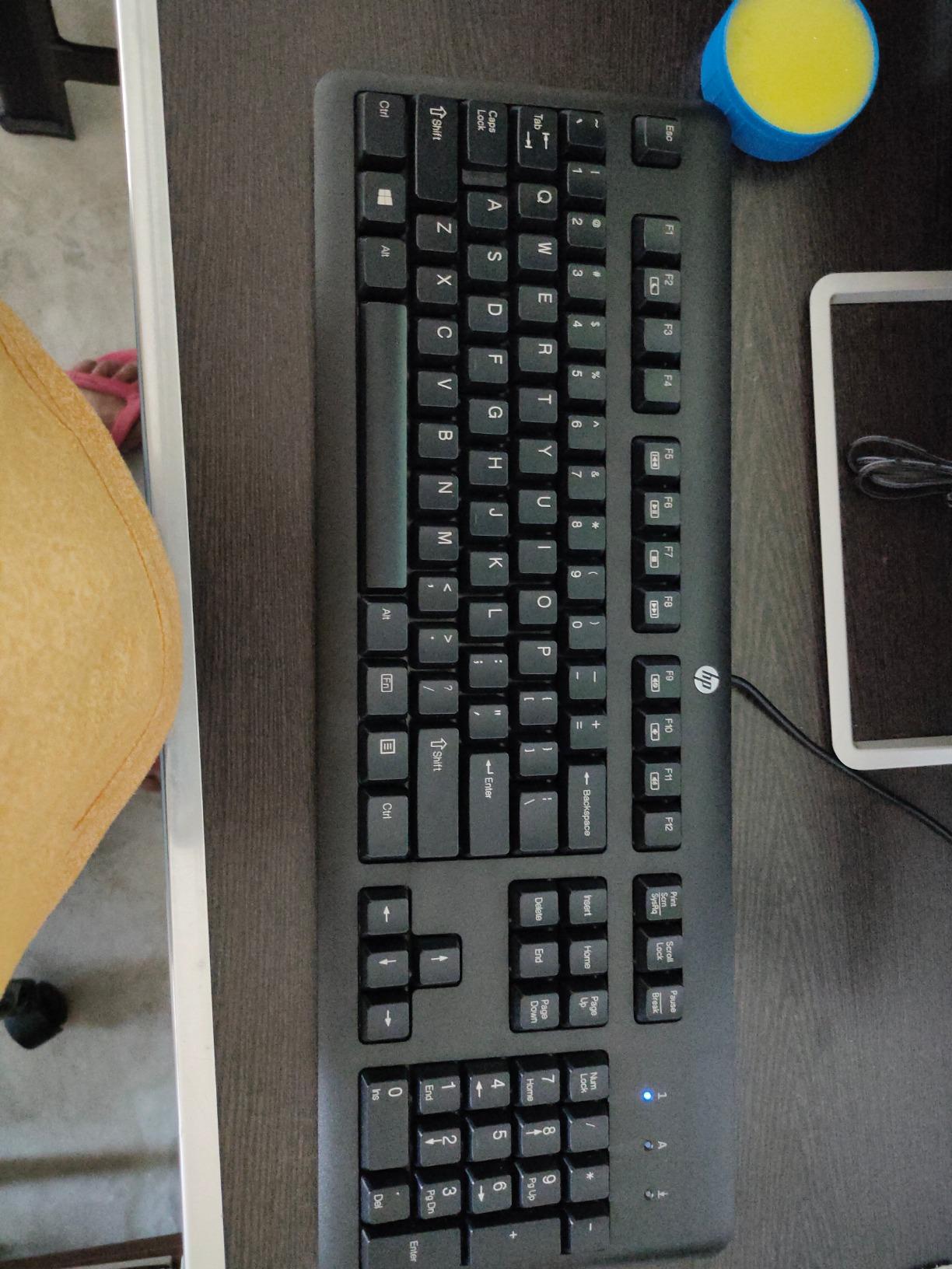 Amazon.in: Buy HP KB-1156 Windows Black US PS2 Keyboard 672646-001 ...