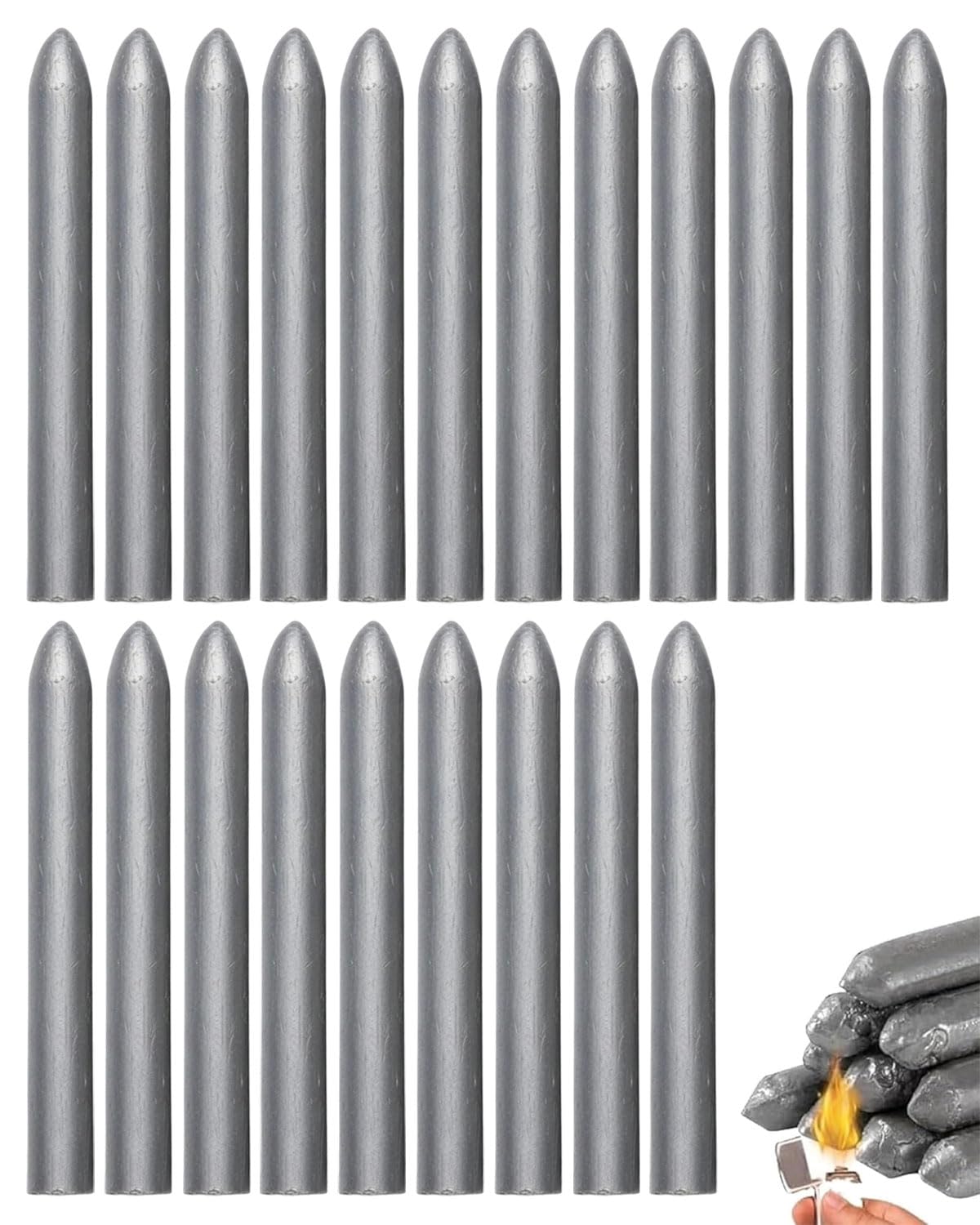 21 Pezzi Barrette per Saldatura a Bassa Temperatura, Bacchette per Saldatura in Alluminio,Per Saldatura a Basse Temperature, Easy Melt Lighter Welding Rod,Per la Riparazione Caldaia