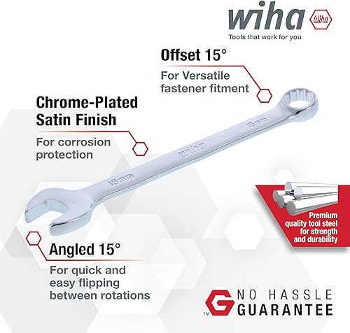 Miniatura 3 de Wiha 30492 Juego de bandejas de llaves combinadas de 31 piezas - SAE y métricas