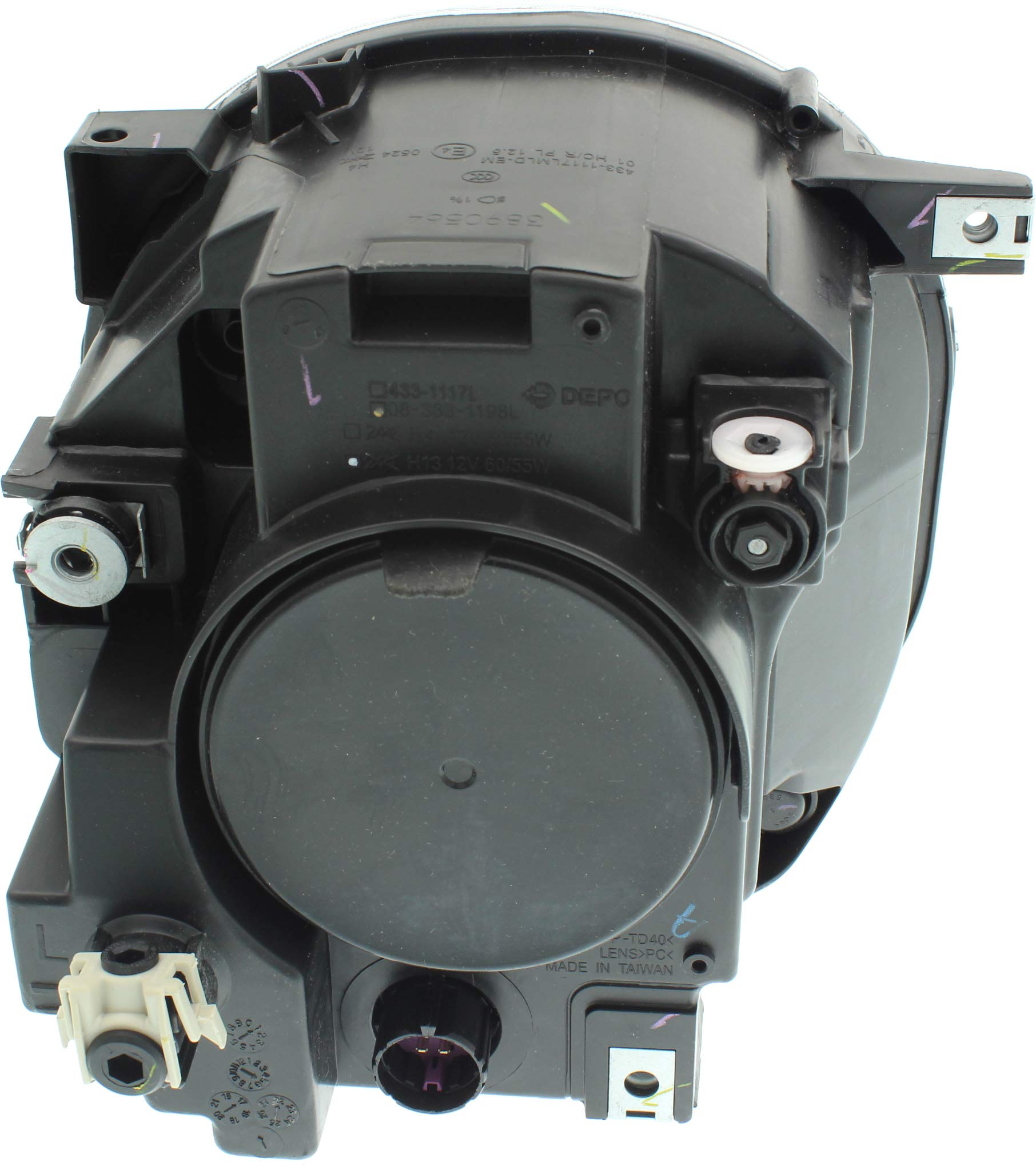 Amazon.com: Evan Fischer Driver Side Headlight Compatible with  