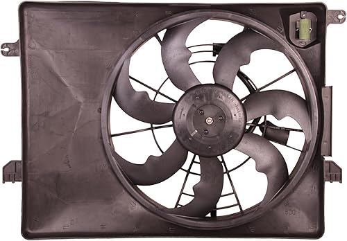 Miniatura 302 de Conjunto de ventilador de refrigeración del radiador del motor de repuesto de equipo original para Chevrolet Cruze 1.4L Auto 2016 OE No. 39012568