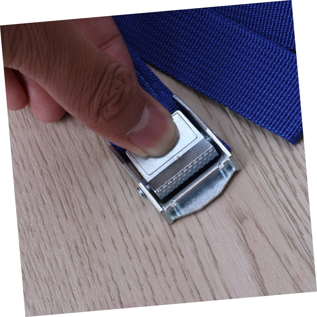 10stücke Pack Zurrgurte mit Schnallen Dicke Nylon-Gurte für Ladungssicherung Geeignet für Autodachgepäckträger Kajakträger Blau