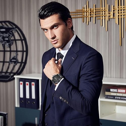 BENYAR Watch for Men Chronograph Waterproof Men's Wrist Watches Business Work Casual Watch Elegant Gifts for Men - 2