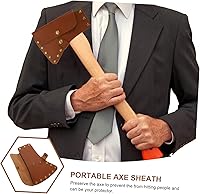 Vista 4 de Yardwe Funda para cabeza Funda portátil para camping Cubierta profesional para hacha de fácil acceso