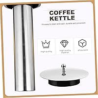 Vista 7 de KICHOUSE Cafetera de vidrio resistente al calor 50.7 fl oz Filtro de café de té de cerveza fría fácil de usar