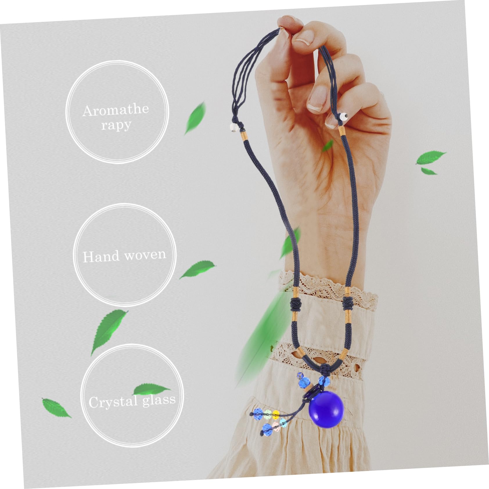 GALPADA collana bottiglia di olio essenziale Ciondolo profumato Pendente chic gioielli diffusore di aromaterapia collane da donna contenitori collana decorativa per aromaterapia
