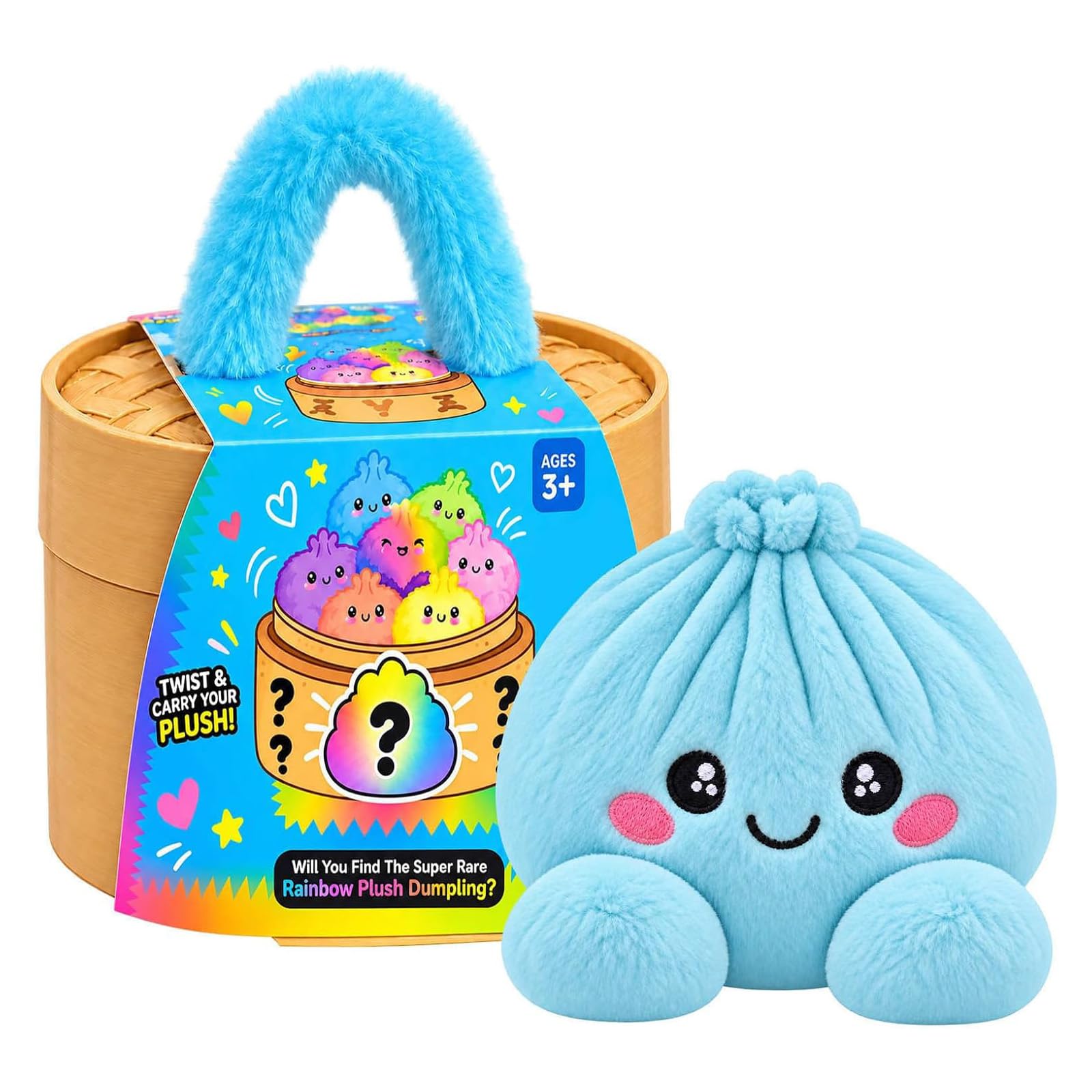 Giant Squishy Dumpling Pillow Home Decor Cute Plush Stuffed Steamed Bun (01#)