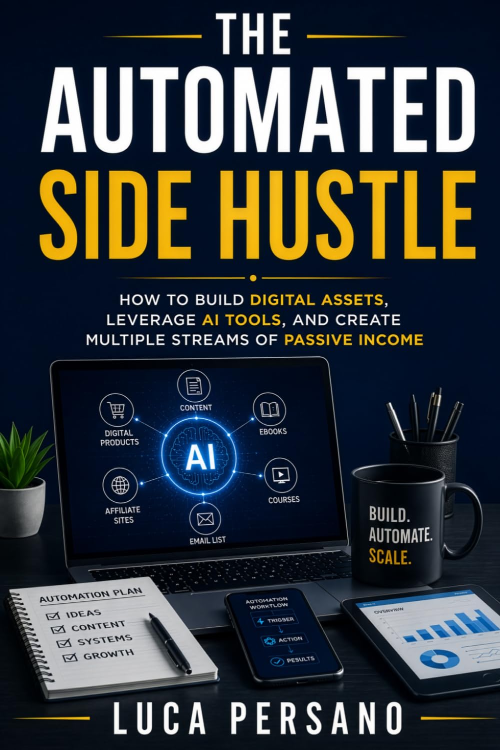 The Automated Side Hustle: How to Build Digital Assets, Leverage AI Tools, and Create Multiple Streams of Passive Income