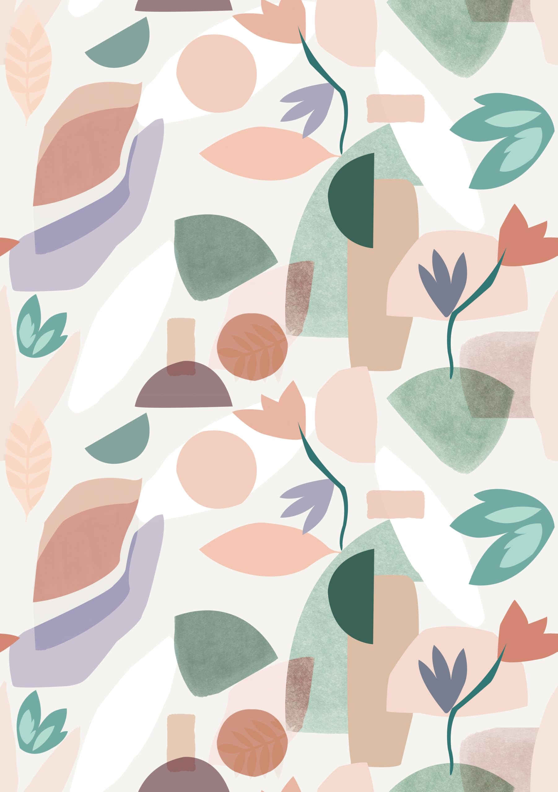Roomblush Pink - Non-Woven Wallpaper - Nursery - 200Cm X 285Cm - Rb255