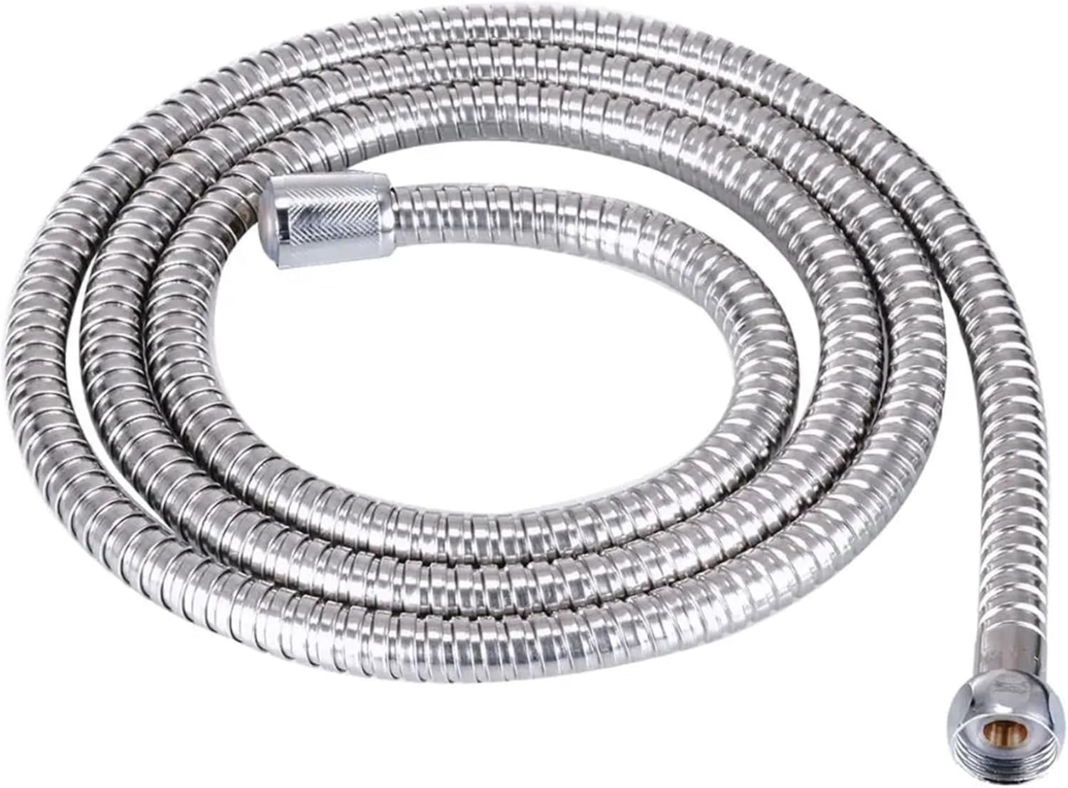 Flexible Stainless Steel Plumbing Hose Shower Head Tube Flexible Bathroom Pipe 1-3m Bath Accessories(Red)