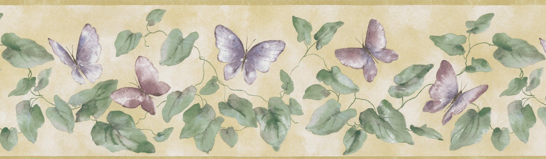 Brewster Home Fashions SKB6812 Borders and More Rose Trail Wall