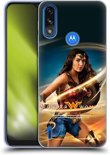 Head Case Designs Officially Licensed Wonder Woman Movie Lasso of Truth Posters Soft Gel Case Compatible with Moto E7 PowerMoto E7i Power