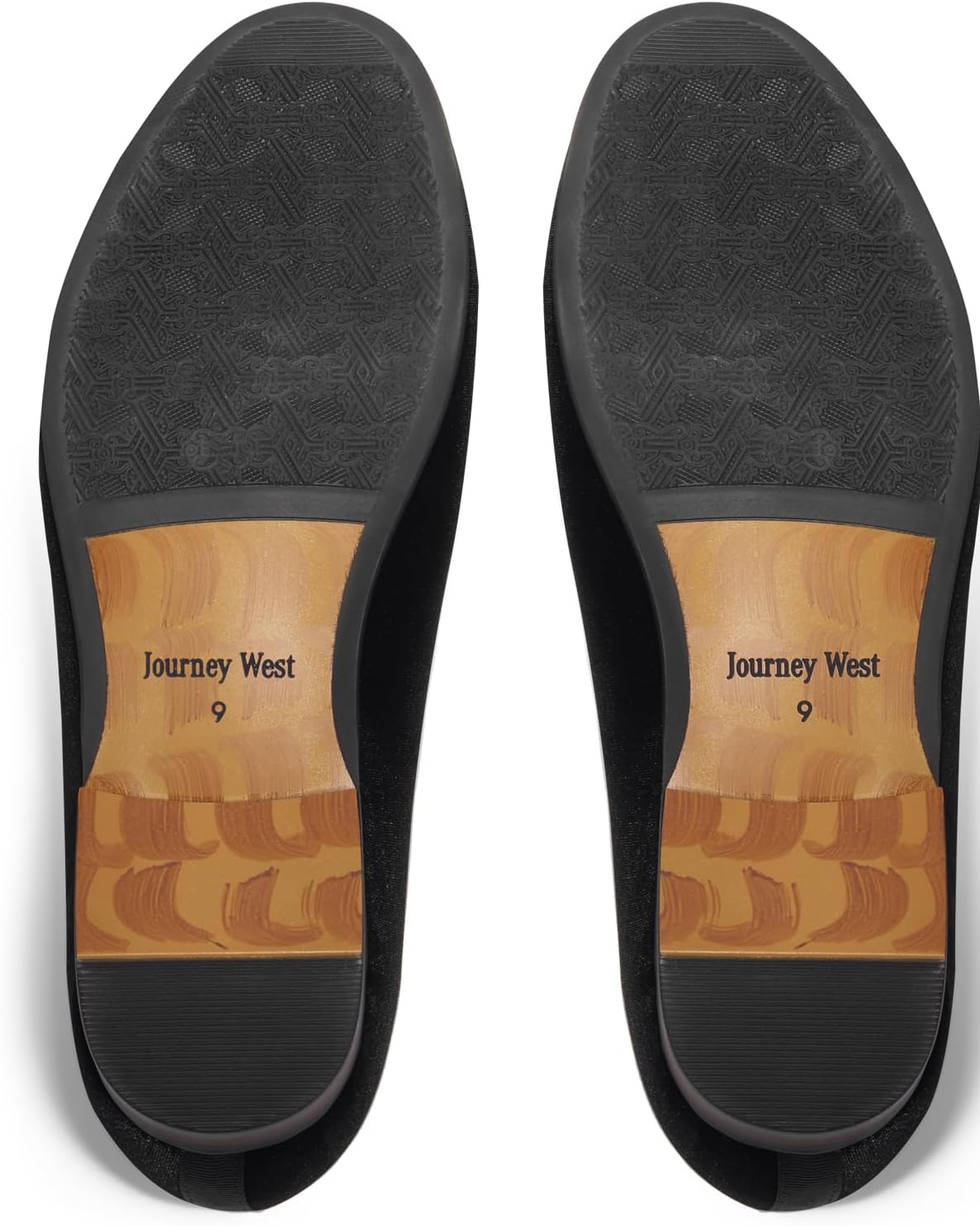 Journey West Men's Velvet Loafers Embroidery Slip-On Loafers Tuxedo Dress Shoes Smoking Slippers for Men - Image 6