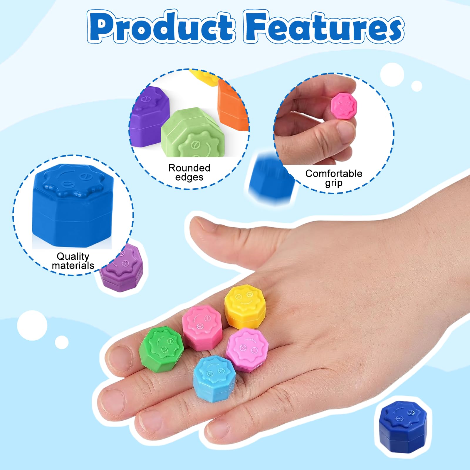 Jeu Coréen Gonggi - Set De Pierres à Lancer - Jouet éducatif Pour Enfants Et Famille - Portable