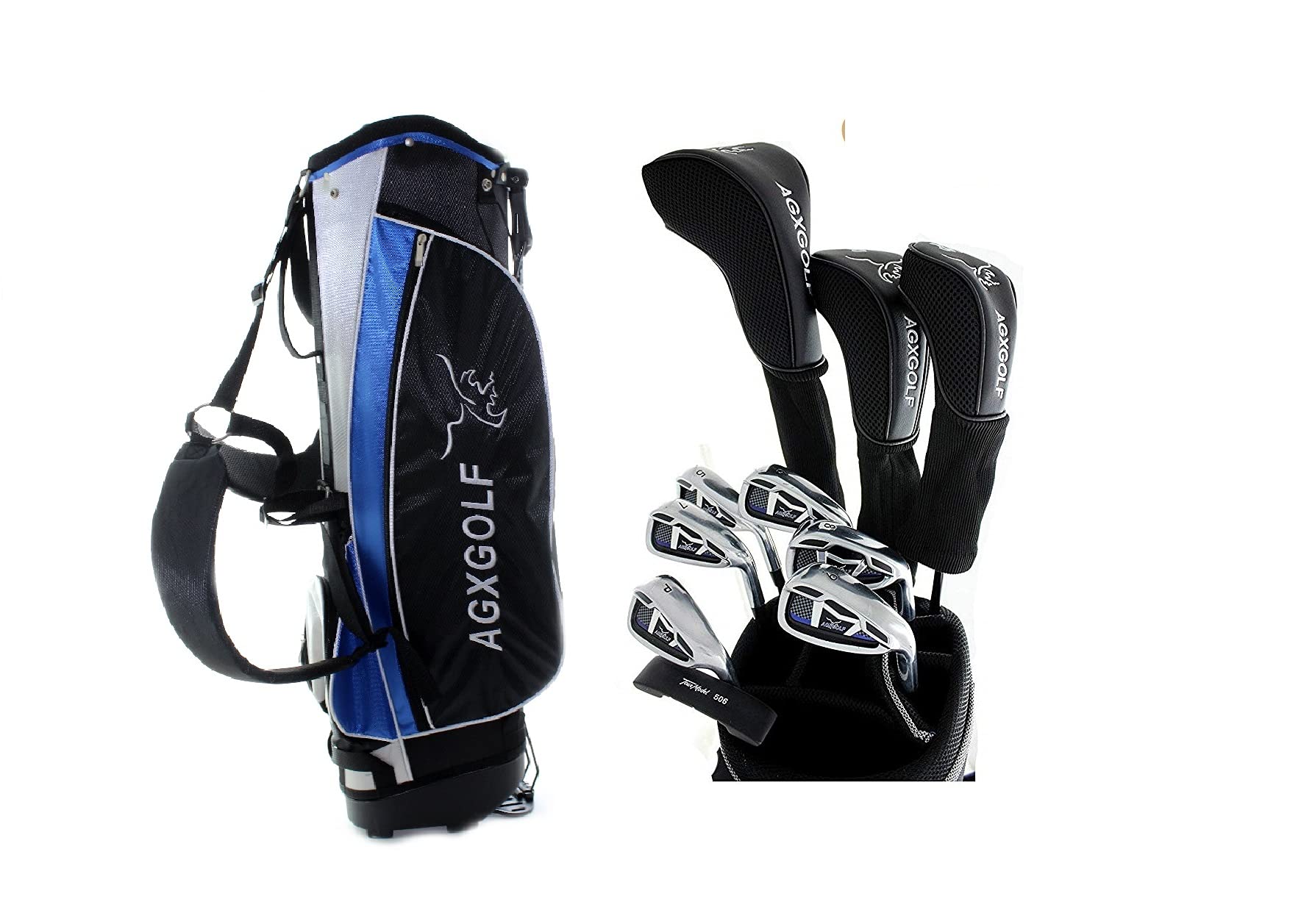 AGXGOLF Ladies Right Hand Regular Length Magnum Complete Golf Club Set w/Stand Bag & Free Putter Built in The USA!