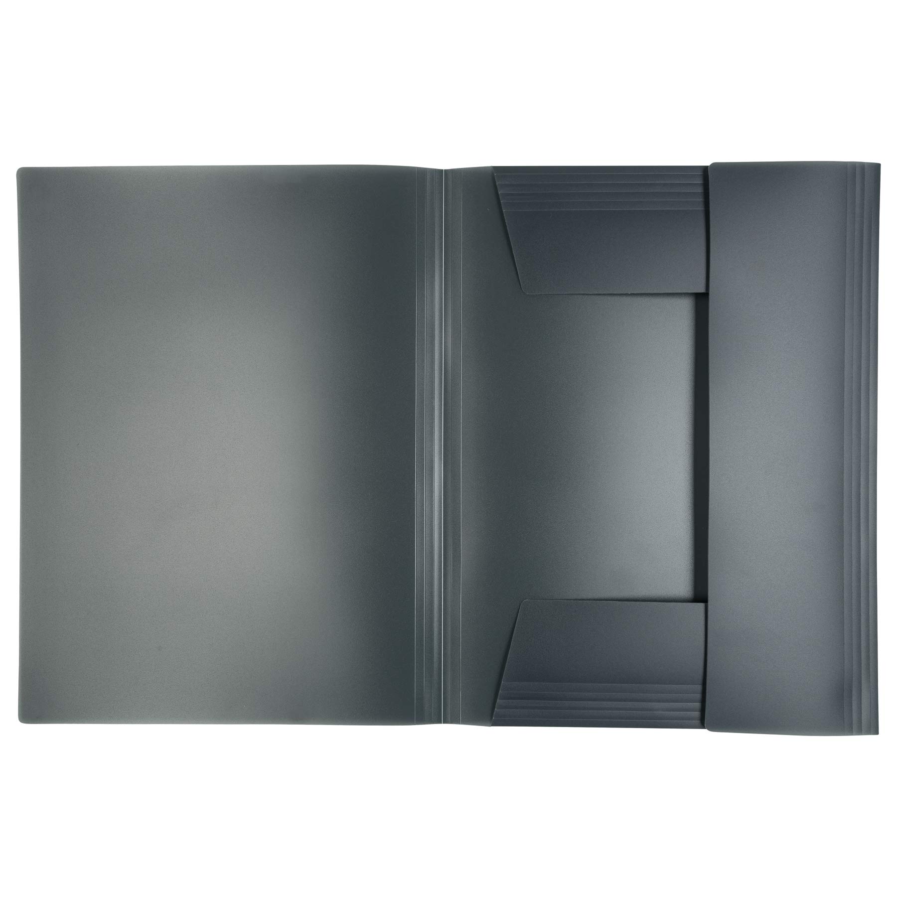 Cartella Con Elastico Idena Per DIN A3 - Trasparente In Polipropilene, Ideale Per Ufficio E Casa