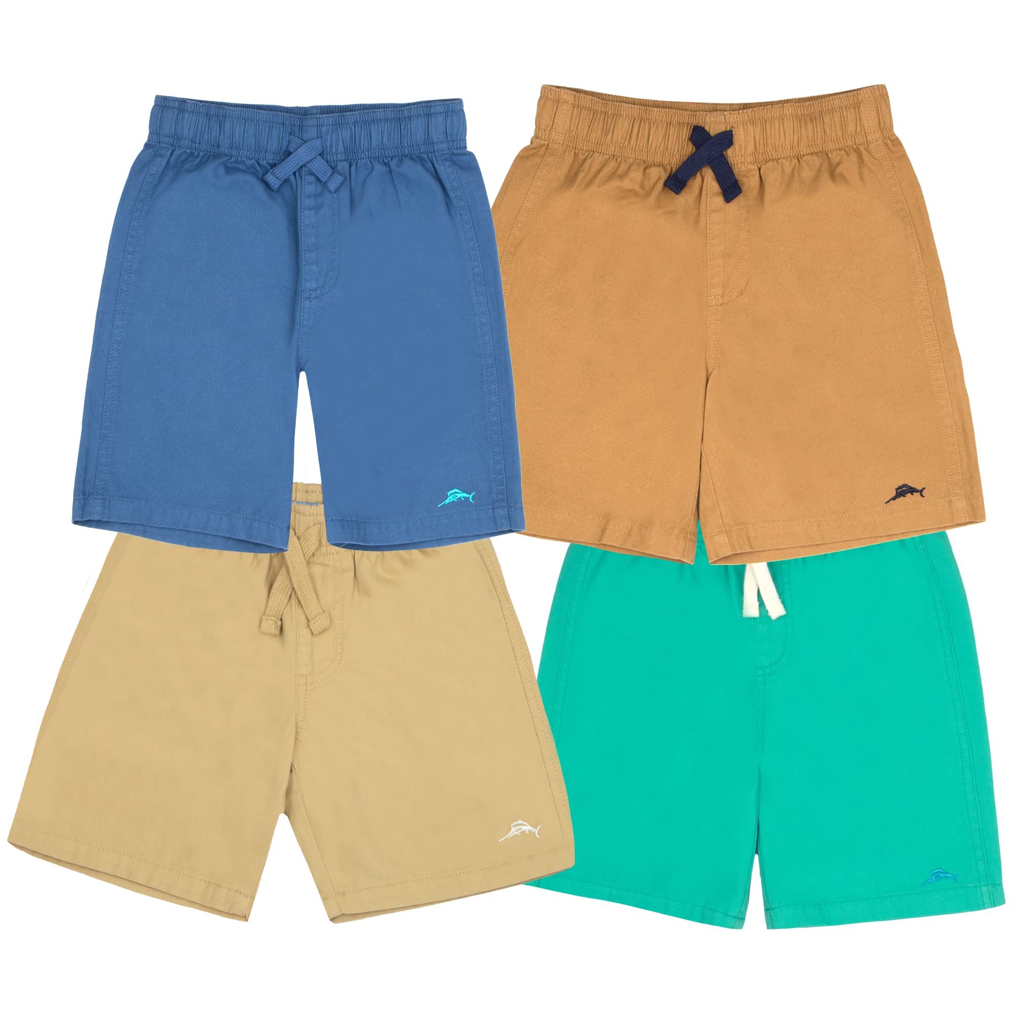 Tommy BahamaBoys Shorts 4 Pack, Shorts for Boys 4 Pack Bundle Set