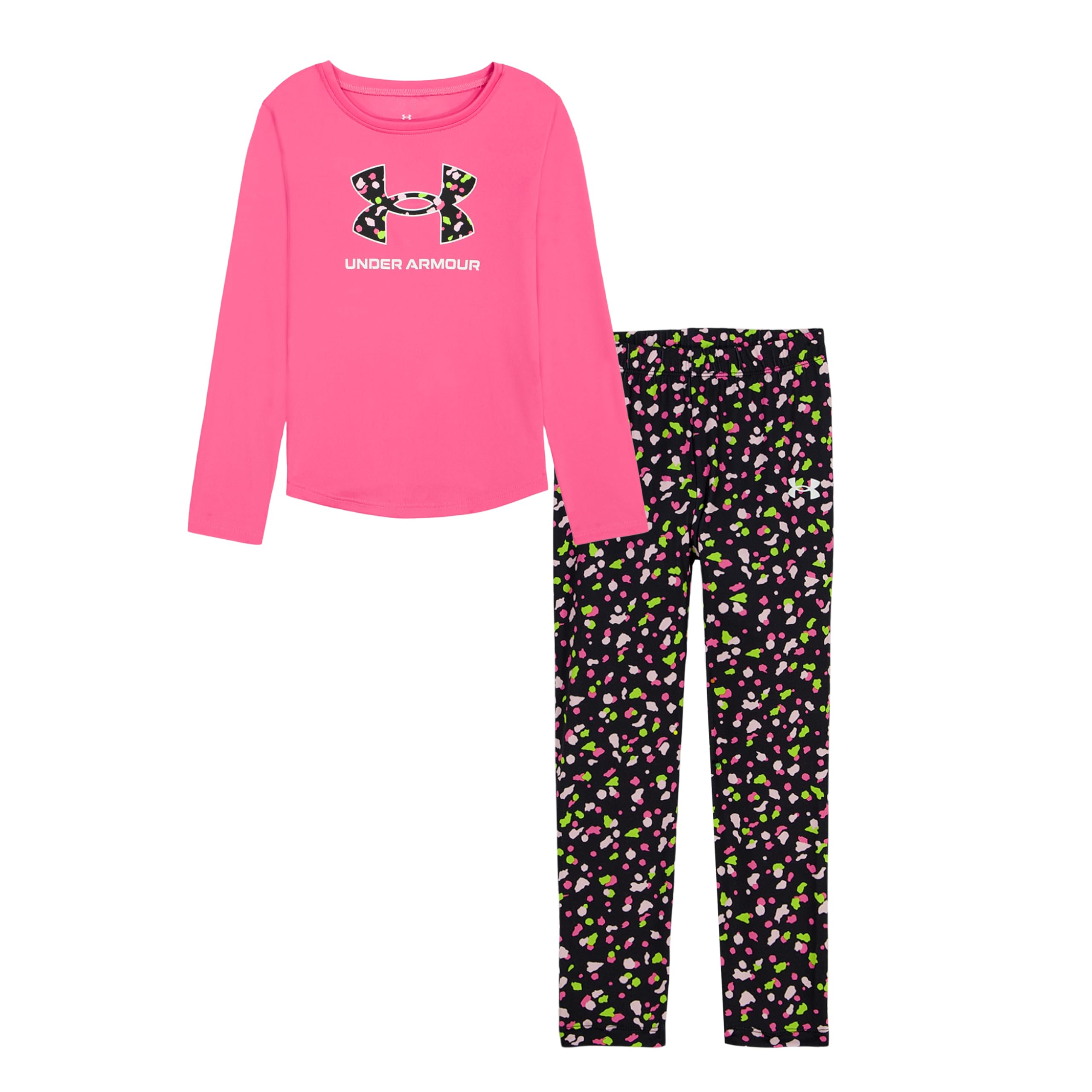 Under Armour Kids Printed LS Leggings Set (Little Kid)