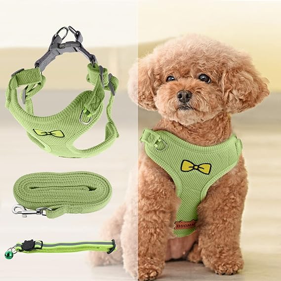 Puppy Harness for Small Dogs, Adjustable Puppy Harness and Lead Sets